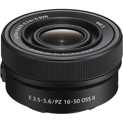 Sony E PZ 16-50mm f/3.5-5.6 OSS II (SELP16502) Sony E
