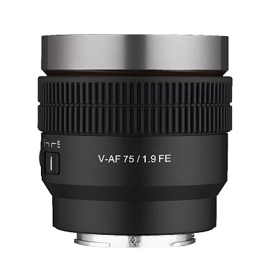 Samyang 75mm T1.9 V-AF