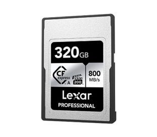 Карта памяти Lexar CFexpress Type A 320GB VG200 R800/W700Mb/s