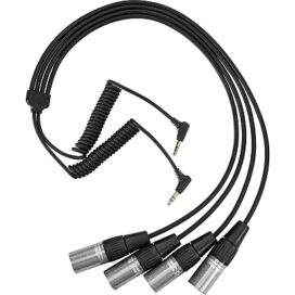 Saramonic SR-C2020 Dual 3.5mm TRS Male to 4 XLR Male