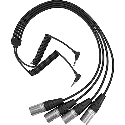 Saramonic SR-C2020 Dual 3.5mm TRS Male to 4 XLR Male
