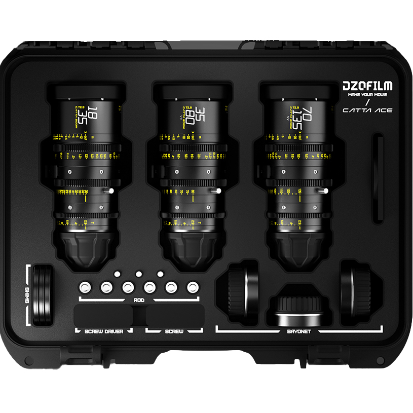 Набор из 3 объективов DzoFilm Catta Ace Zoom