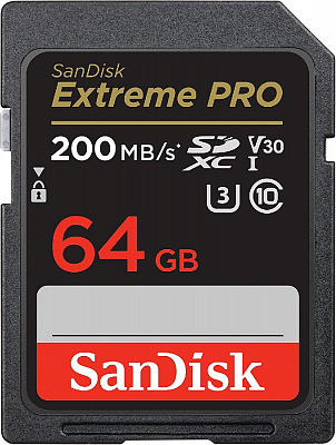 Карта памяти SanDisk Extreme Pro SD 64GB