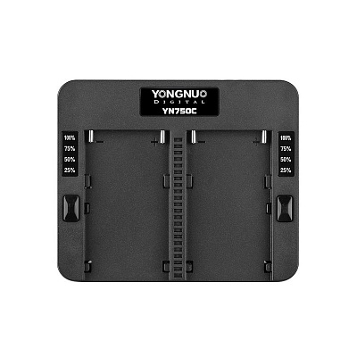 Зарядное устройство YN750C (для двух аккумуляторов типа Sony NP-F)