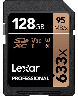 Карта памяти Lexar Professional SD 128GB