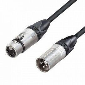 XLR 3pin female-male 1.5м