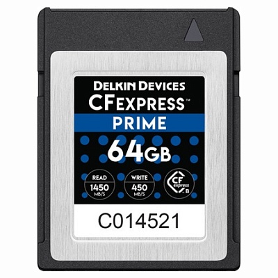 Карта памяти Delkin CFexpress 64GB