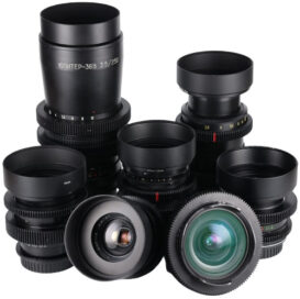 Набор из 7 объективов Soviet Vintage