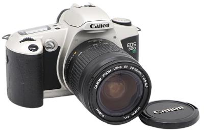 Пленочный фотоаппарат Canon EOS 500N Kit