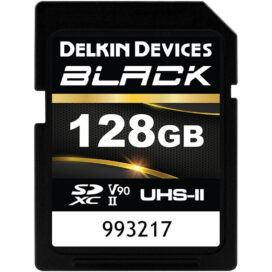 Карта памяти Delkin Devices Black SD 128GB