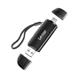 Картридер Lexar microSD и SD, USB и type-C